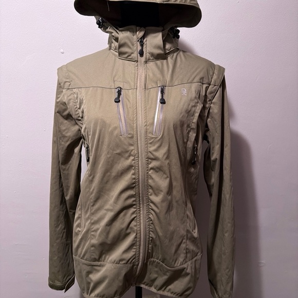 Outdoor Research Jackets & Blazers - women's lightweight softshell hiking jacket with detachable sleeves and hood